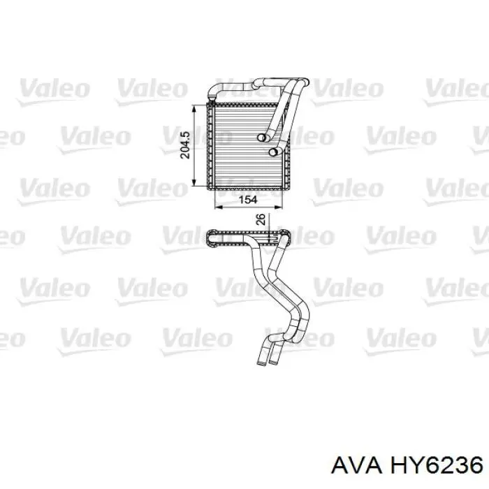 Compre HY6236 AVA Radiador de forno (de aquecedor)