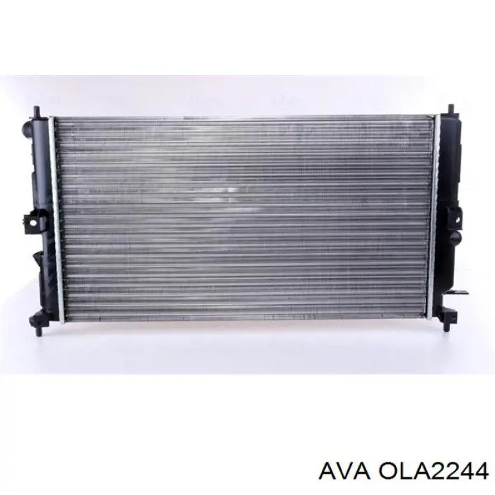 Radiador de esfriamento de motor AVA OLA2244 preço, a partir de 75,71 USD