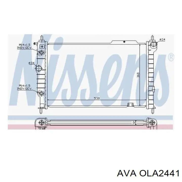 Compre OLA2441 AVA Radiador de esfriamento de motor