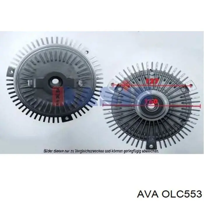 Compre OLC553 AVA Acoplamento viscoso de ventilador de esfriamento