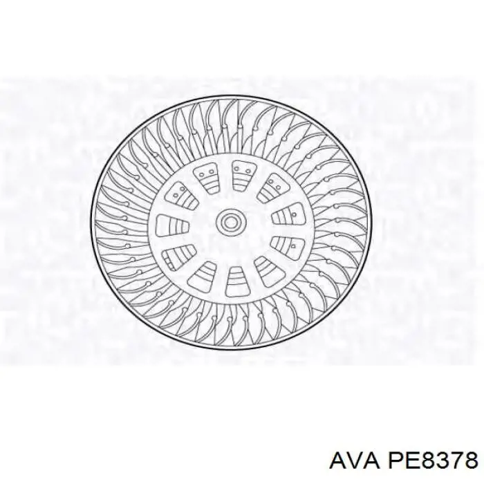Compre PE8378 AVA Motor de ventilador de forno (de aquecedor de salão)