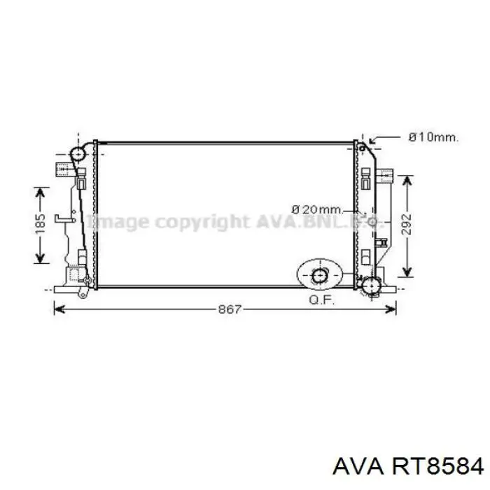 Compre RT8584 AVA Motor de ventilador de forno (de aquecedor de salão)