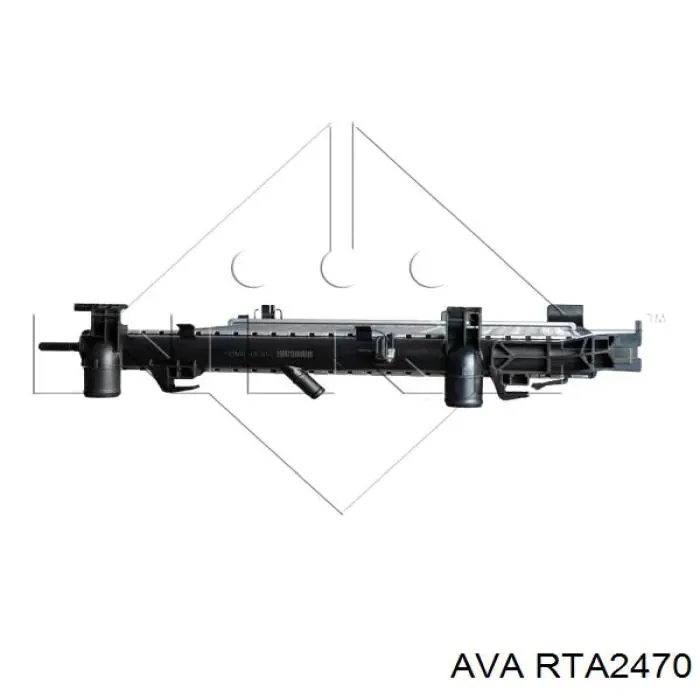 Radiador de esfriamento de motor AVA RTA2470 preço, a partir de 87,25 USD