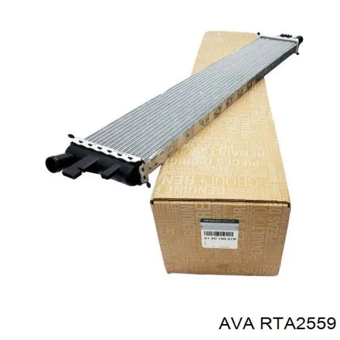 RTA2559 AVA Radiador de esfriamento de motor adicional