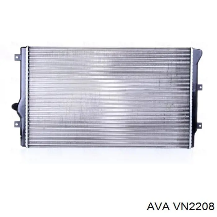 Radiador de esfriamento de motor AVA VN2208 preço, a partir de 71,04 USD