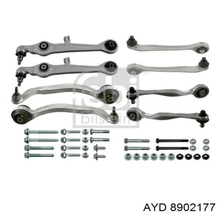 Kit de braços oscilantes de suspensão dianteira AYD 8902177 preço, a partir de 335,63 USD