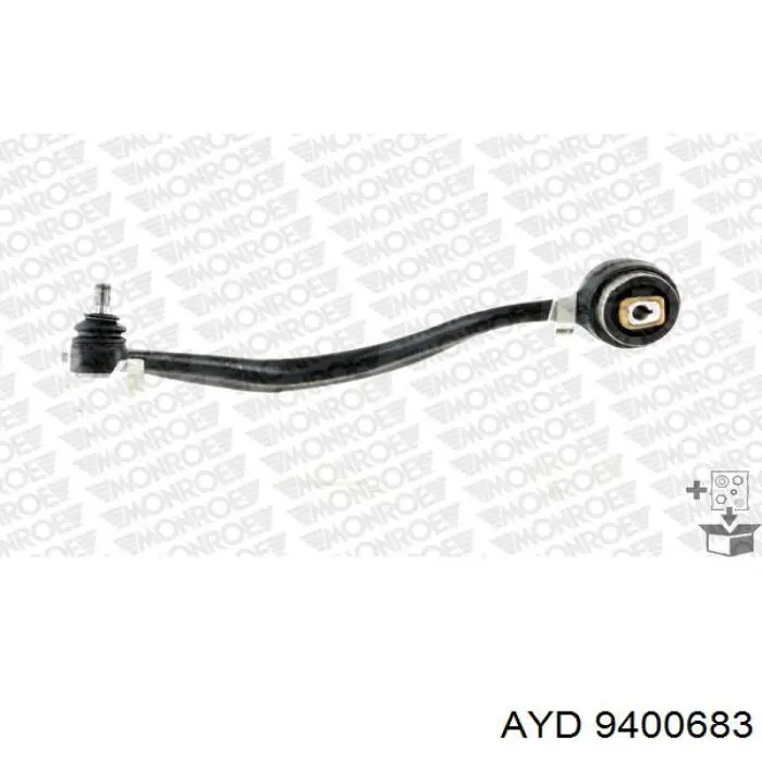 Braço oscilante inferior esquerdo de suspensão dianteira PS13718 Sato Tech