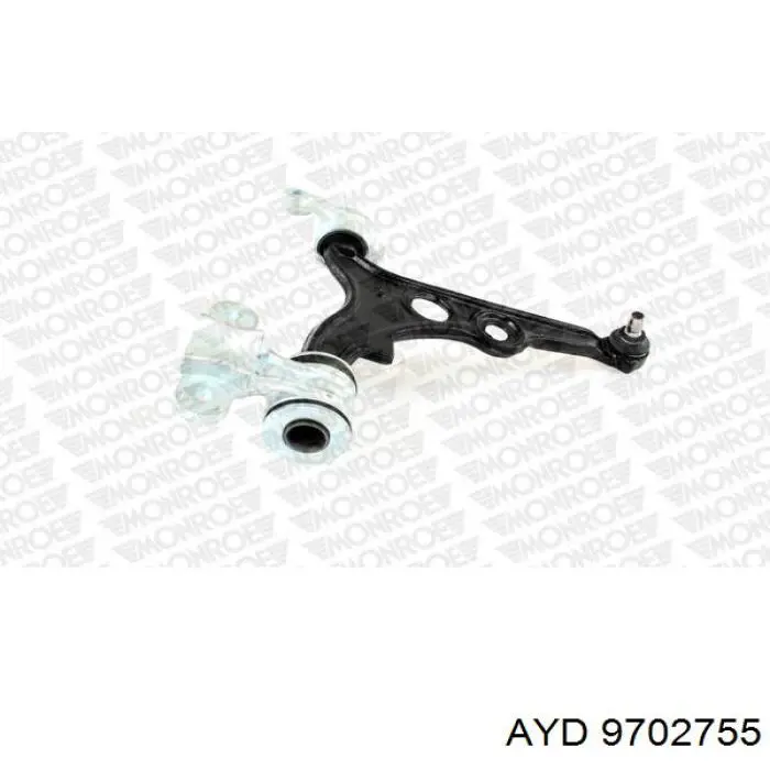 Braço oscilante inferior direito de suspensão dianteira AYD 9702755 preço, a partir de 68,20 USD