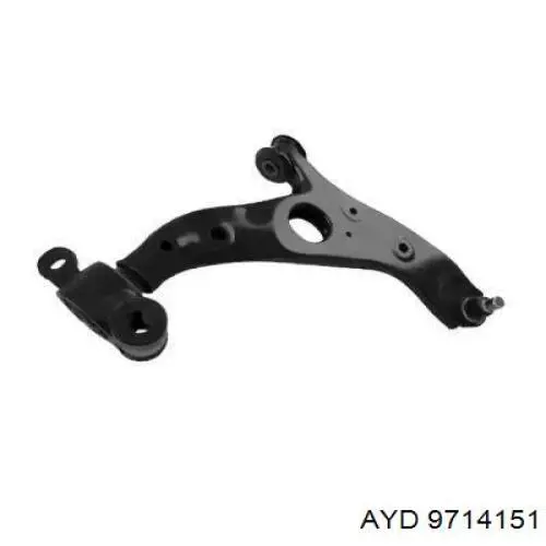 Compre KD3534300L Mazda Braço oscilante inferior direito de suspensão dianteira