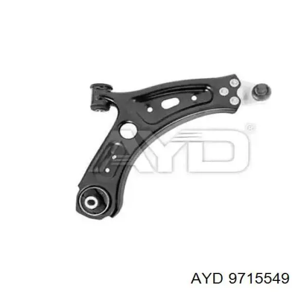51959820 Fiat/Alfa/Lancia Braço oscilante inferior direito de suspensão dianteira
