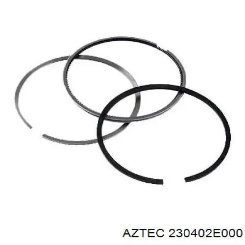 Kit de anéis de pistão de motor, STD. 42057STD TPR