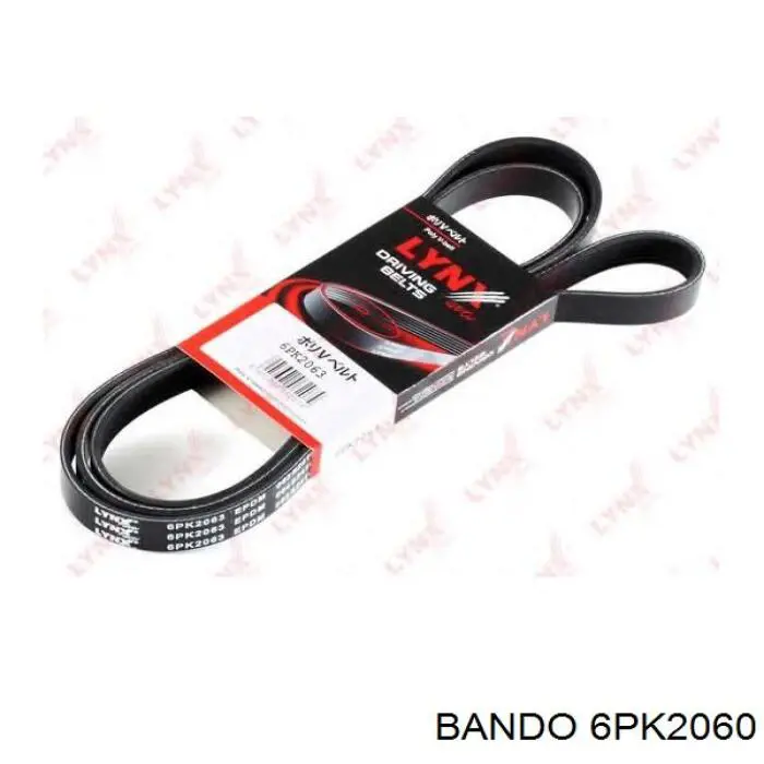 Correia dos conjuntos de transmissão 6PK2060 Bando
