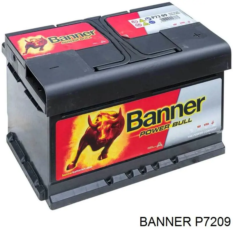 P7209 Banner Bateria recarregável (PILHA)