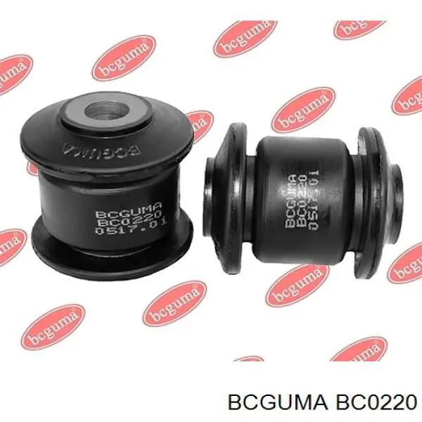 BC0220 Bcguma Bloco silencioso dianteiro do braço oscilante inferior