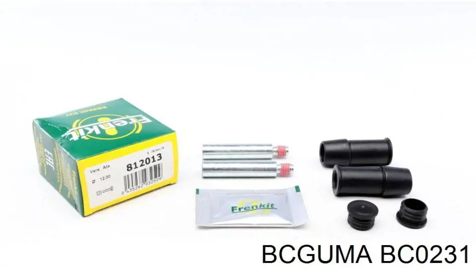 BC0231 Bcguma Espaçador (anel de borracha) da mola traseira inferior