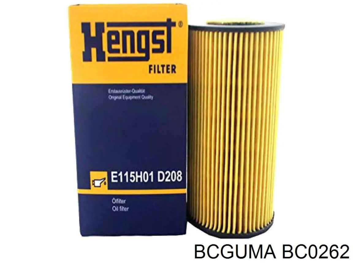 BC0262 Bcguma Bloco silencioso de amortecedor traseiro
