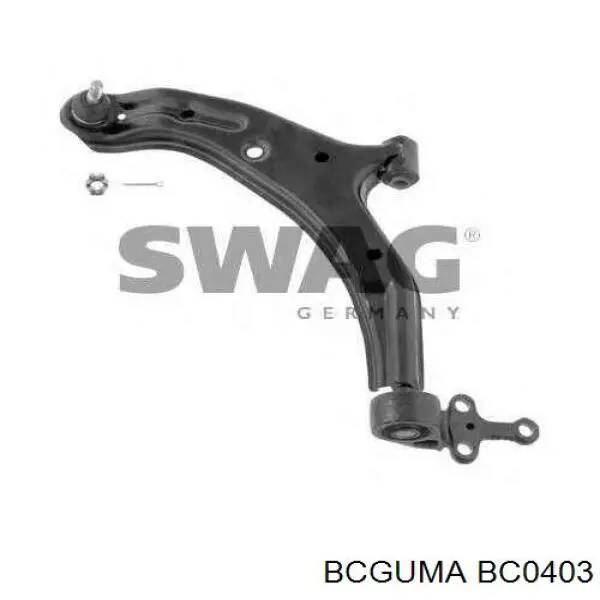 BC0403 Bcguma Bloco silencioso do braço oscilante inferior traseiro