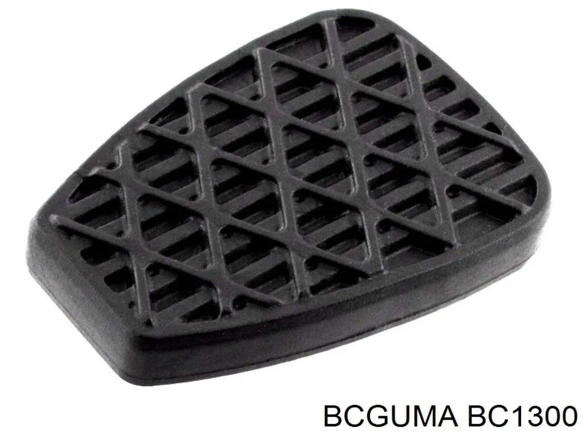 BC1300 Bcguma Placa sobreposta de pedal de embraiagem