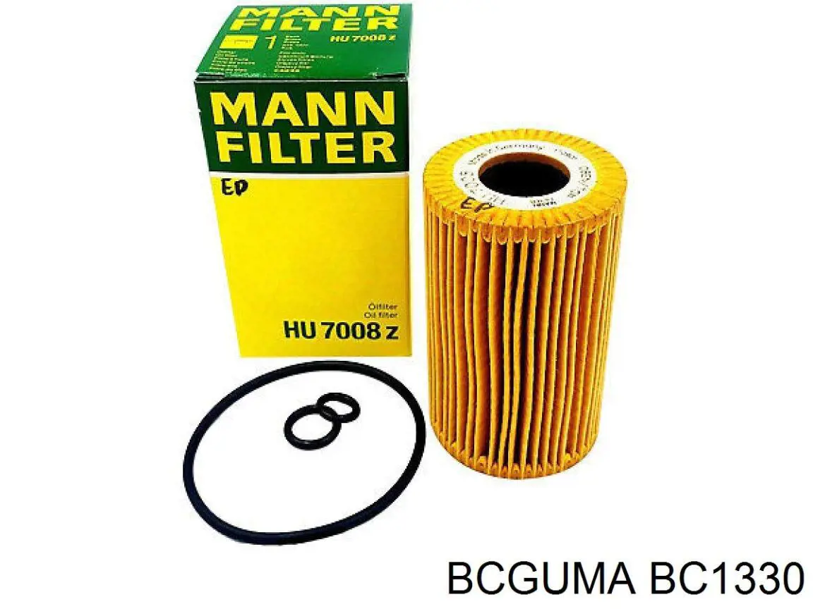 BC1330 Bcguma Bloco silencioso traseiro da suspensão de lâminas traseira