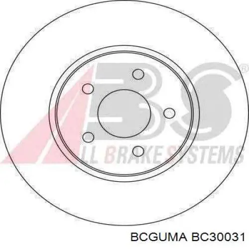 BC30031 Bcguma Bloco silencioso de amortecedor traseiro