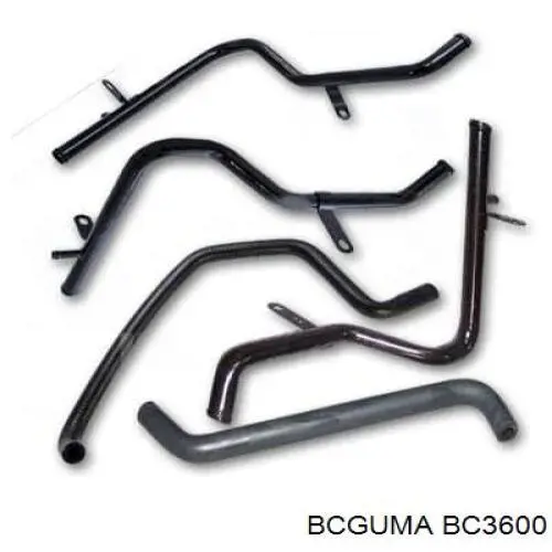 BC3600 Bcguma Bloco silencioso dianteiro do braço oscilante inferior