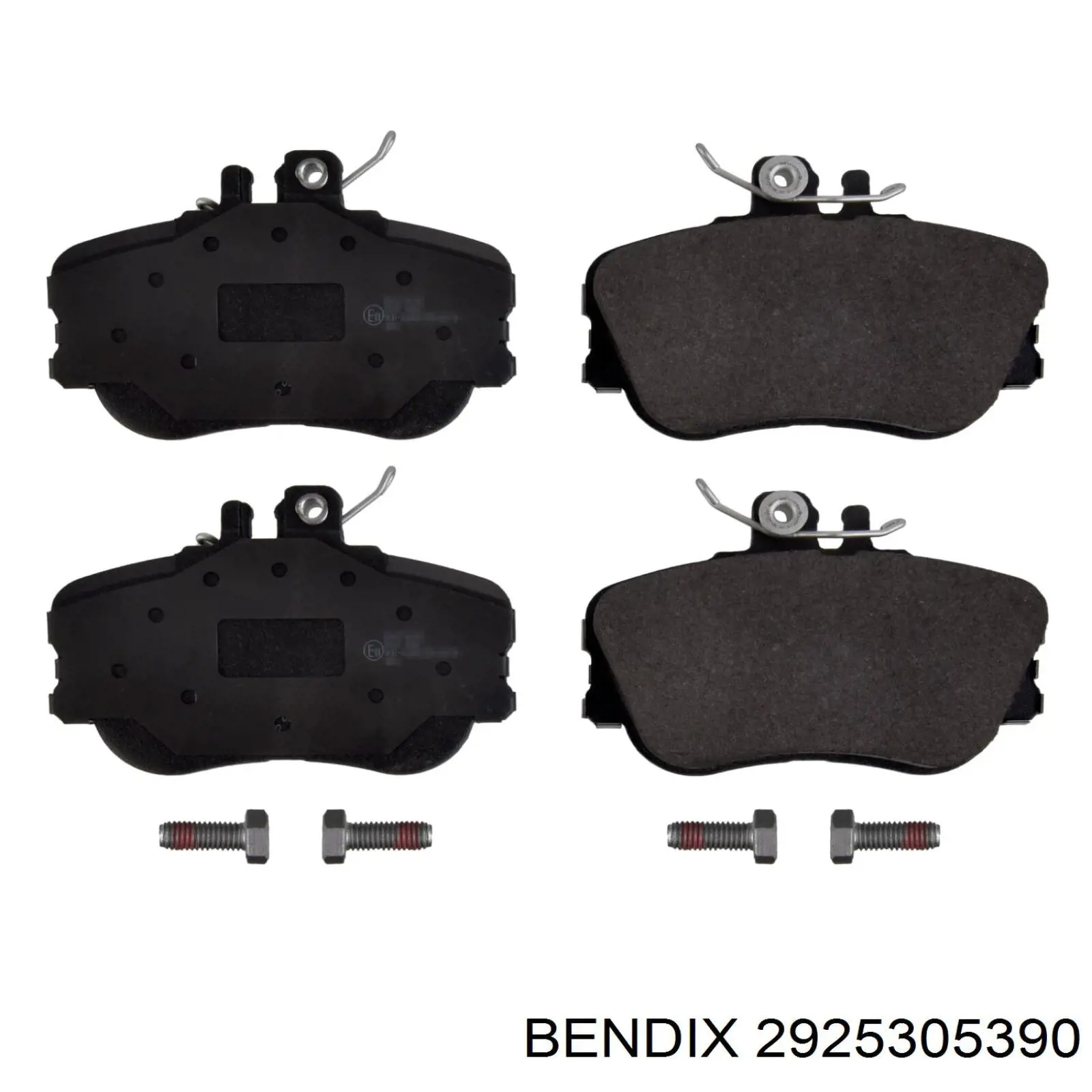 2925305390 Jurid/Bendix Sapatas do freio dianteiras de disco