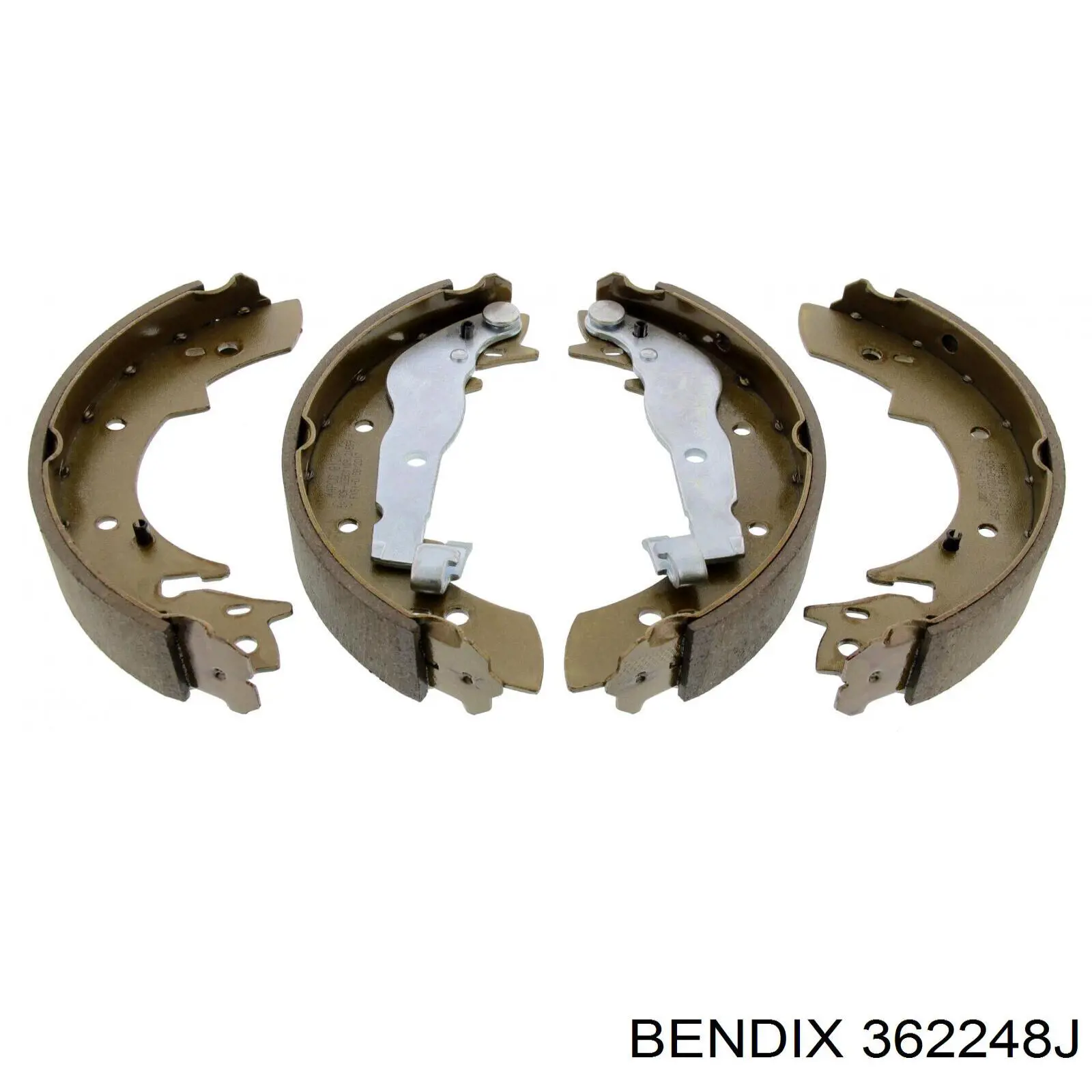Compre 362248J Jurid/Bendix Sapatas do freio traseiras de tambor