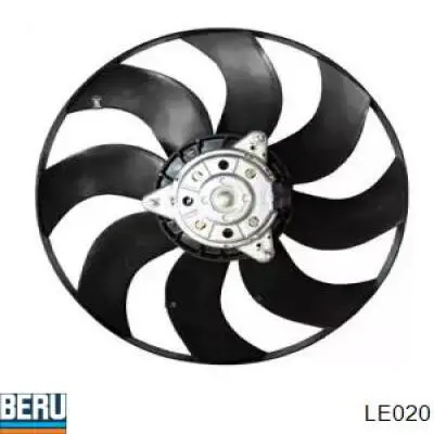 Ventilador elétrico de esfriamento montado (motor + roda de aletas) LE020 Beru