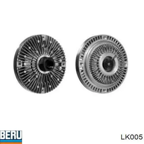 Acoplamento viscoso de ventilador de esfriamento LK005 Beru
