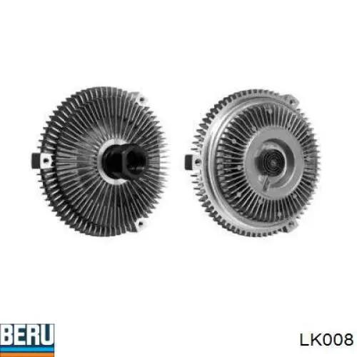 Acoplamento viscoso de ventilador de esfriamento LK008 Beru