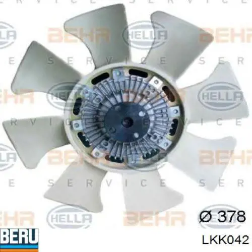 Acoplamento viscoso de ventilador de esfriamento SV6095S Polcar