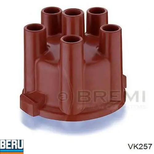 Tampa de distribuidor de ignição (distribuidor) VK257 Beru