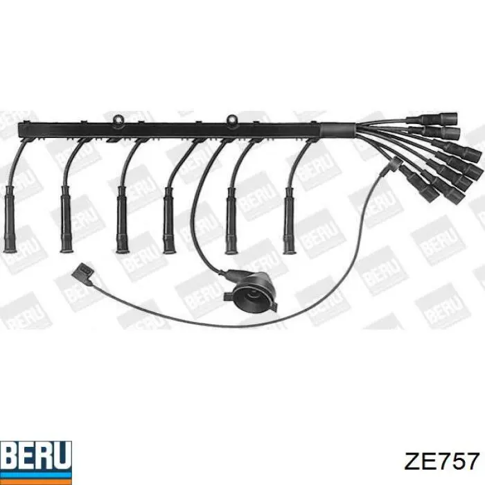 Fios de alta voltagem, kit RCTE79 NGK