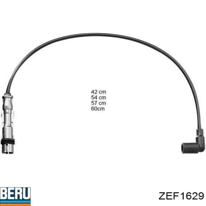 Fios de alta voltagem, kit Beru ZEF1629 preço, a partir de 103,54 USD