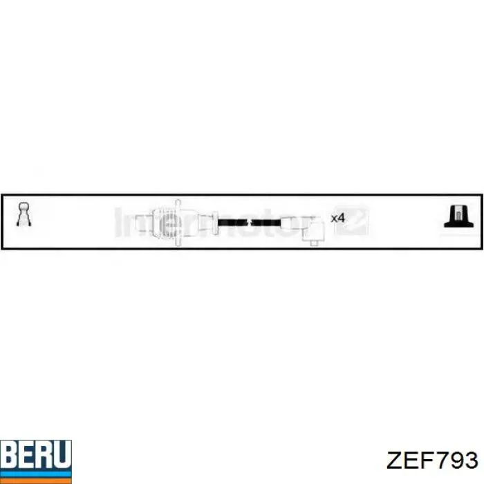 Compre ZEF793 Beru Fios de alta voltagem, kit