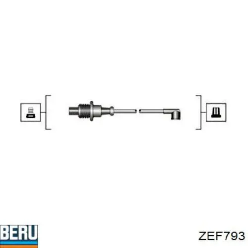 Fios de alta voltagem, kit Beru ZEF793 preço, a partir de 24,13 USD