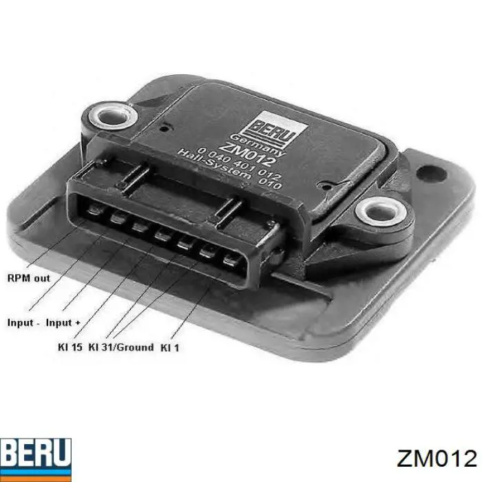 Compre ZM012 Beru Módulo de ignição (comutador)