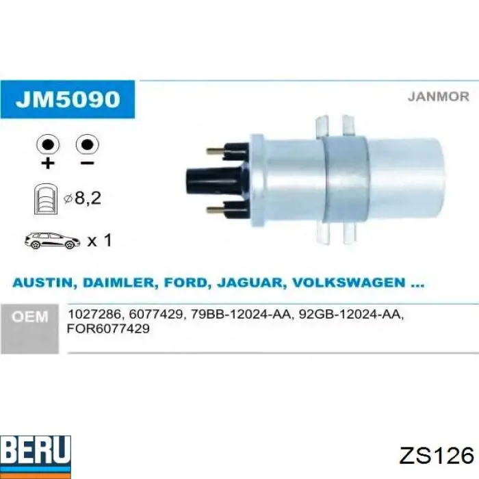 Bobina de ignição Ford 1220522012 preço, a partir de 44,34 USD