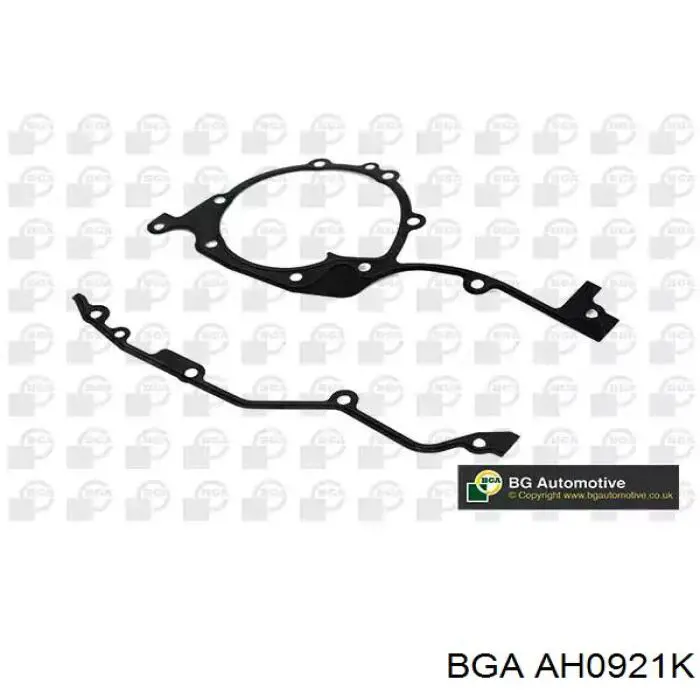 AH0921K BGA Vedante de tampa dianteira de motor, kit