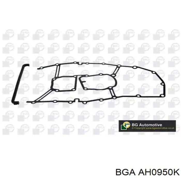 AH0950K BGA Vedante de tampa dianteira de motor