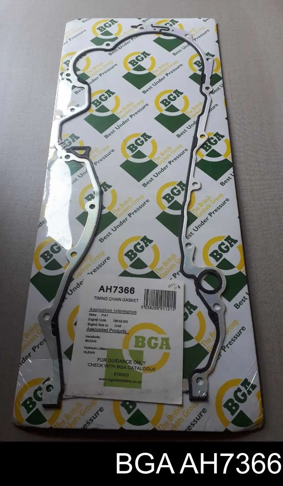 AH7366 BGA Vedante de tampa dianteira de motor