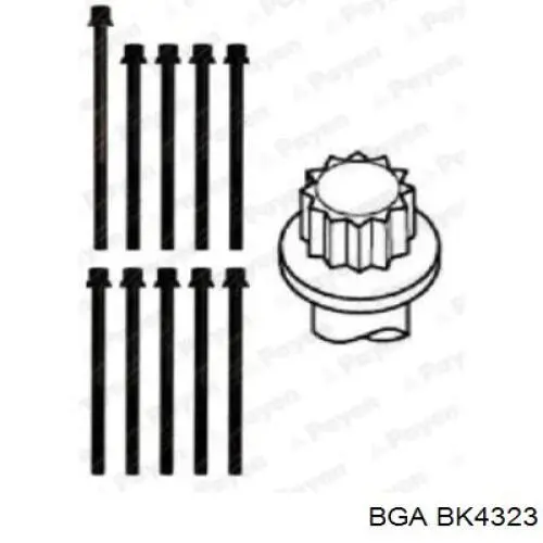 Parafuso de cabeça de motor (CBC) BGA BK4323 preço, a partir de 46,08 USD