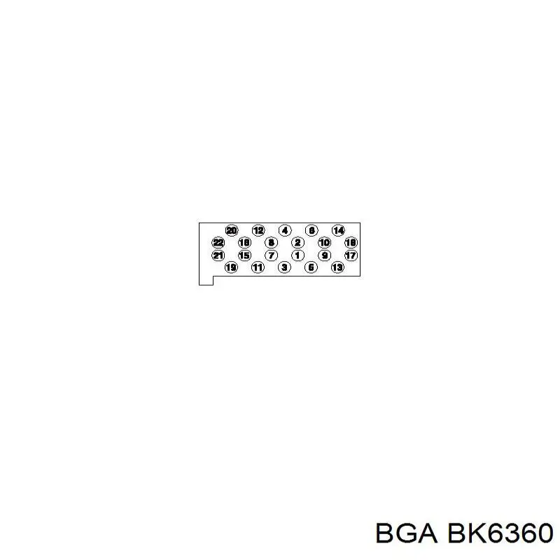 Parafuso de cabeça de motor (CBC) BGA BK6360 preço, a partir de 35,22 USD