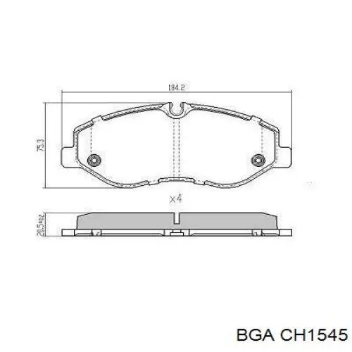 Compre CH1545 BGA Vedante de cabeça de motor (CBC)