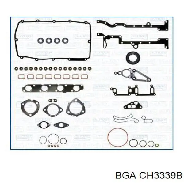 CH3339B BGA Vedante de cabeça de motor (CBC)
