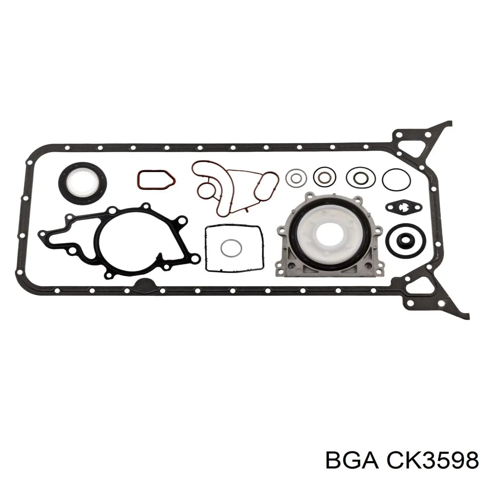 A6120101405 Mercedes Kit inferior de vedantes de motor