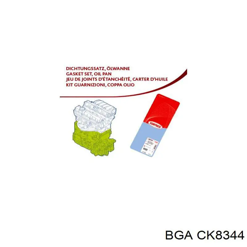 Kit inferior de vedantes de motor Opel 1606257 preço, a partir de 27,15 USD