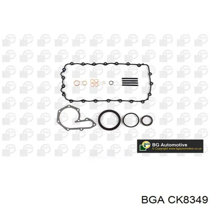 Compre 7701470176 Renault (RVI) Kit inferior de vedantes de motor