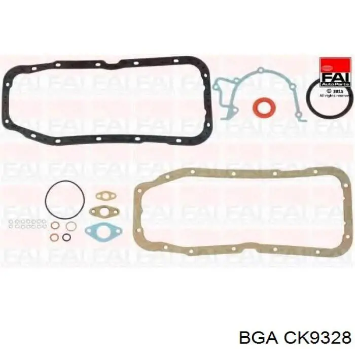 428630P Corteco Kit inferior de vedantes de motor