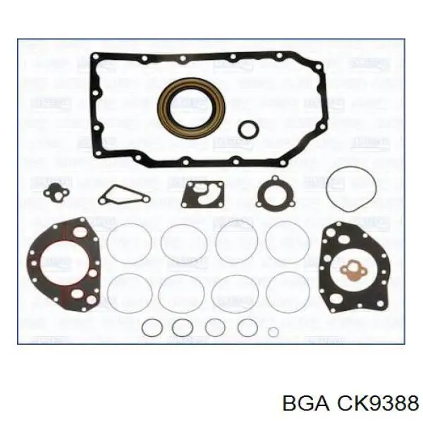 Kit inferior de vedantes de motor BGA CK9388 preço, a partir de 38,98 USD